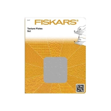 Picture of 0447 Fiskars Texture Plates Set with Texturing Tool and Stylus
