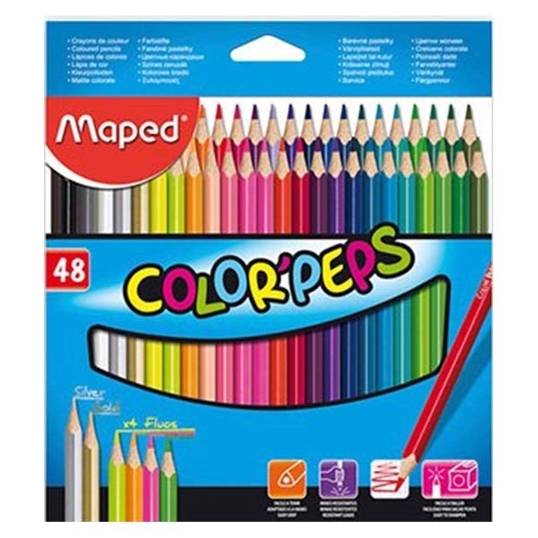 Picture of Maped Color'Peps Pencil Set of 48 Colours