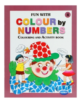 Picture of Vikas Fun With Colour By Numbers Book 3