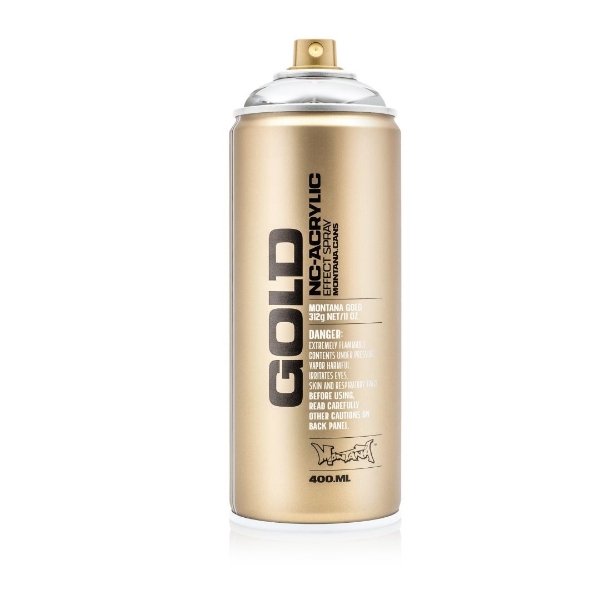 Picture of Montana Gold Effect 400ml Spray Paint Silverchrome - M1000