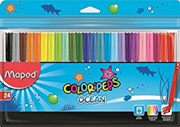 Maped Color'Peps Ocean Sketch Pen Set of 24