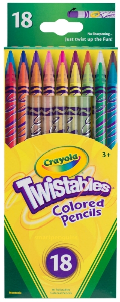 Picture of Crayola Twistable Colored Pencils Set of 18
