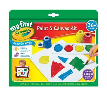Picture of Crayola Paint & Canvas Kit