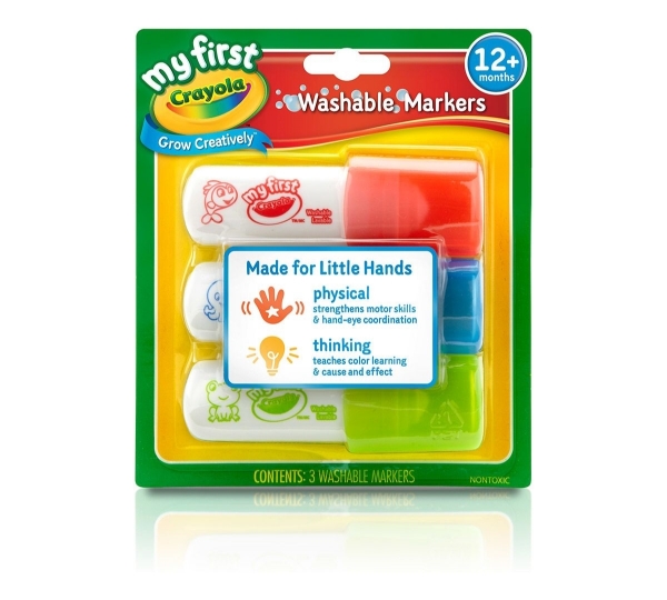Picture of Crayola Easy Grip Washable Marker Set of 3