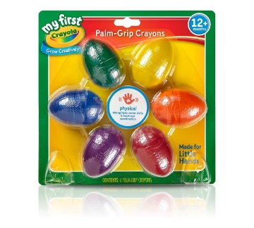 Picture of Crayola Palm-Grip Crayons Set of 6