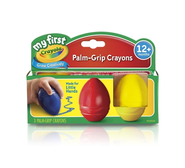 Picture of Crayola Palm-Grip Crayons Set of 3
