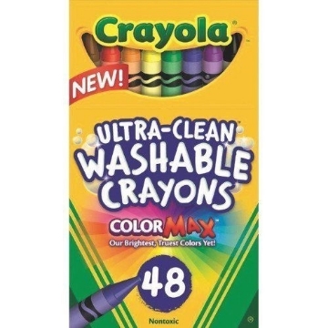 Picture of Crayola Ultra-Clean Washable Crayons Max Set of 48