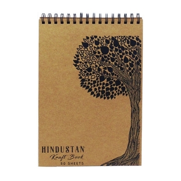 Picture of Hindustan Kraft Book A4 - Tree (50 Sheets)