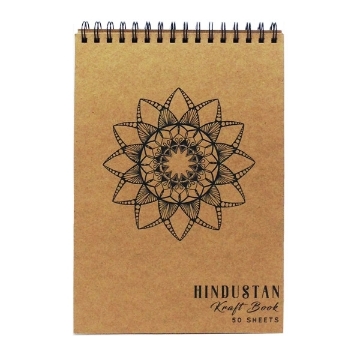 Picture of Hindustan Kraft Book A4 - Mandala (50 Sheets)