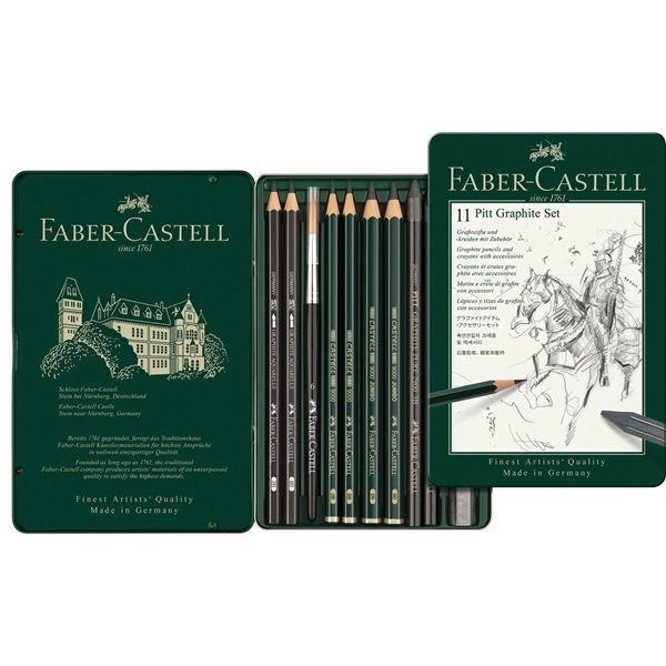 Picture of Faber Castell Pitt Graphite - Set of 11