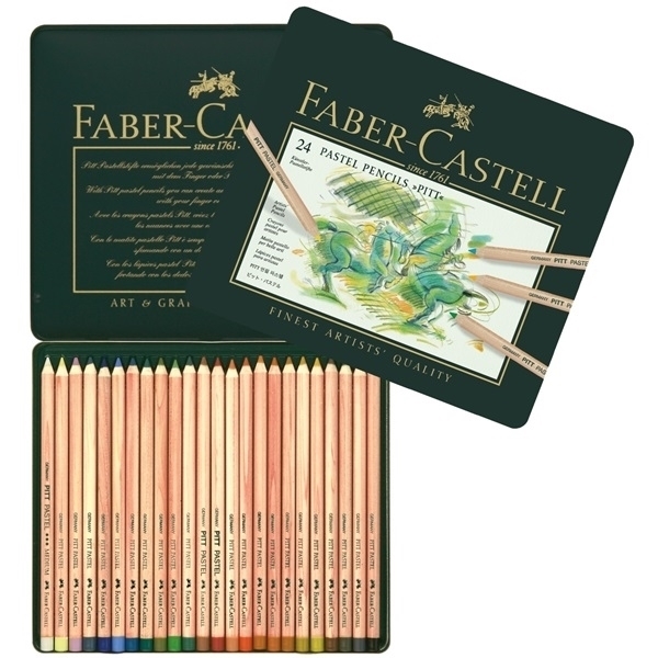 Picture of Faber Castell Pitt Pastel Pencils - Set of 24