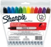 Picture of Sharpie Fine Permanent Marker Set of 12 Colours (Assorted)