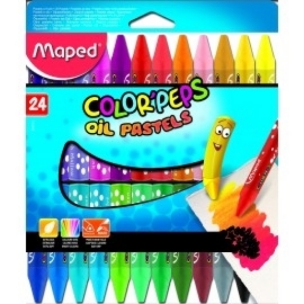 Picture of Maped Color'Peps Oil Pastels Set of 24