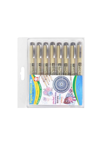 Picture of Sakura Pigma Micron Pen - Set of 8