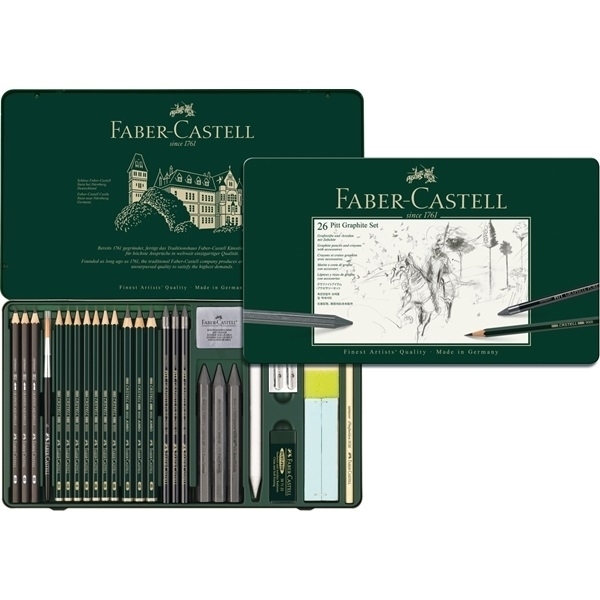 Picture of Faber Castell Pitt Graphite - Set of 26