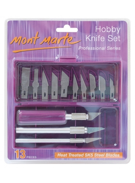 Picture of Mont Marte Hobby Knife - Set of 13