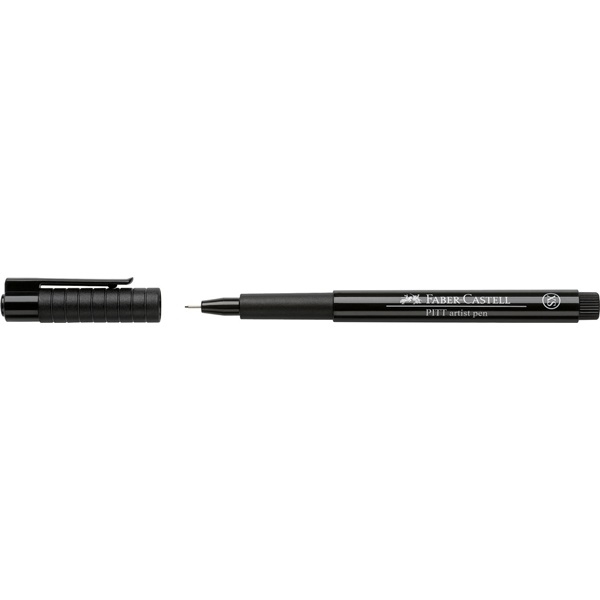 Picture of Faber Castel Pitt Artist Pen - Extra Superfine (Black)
