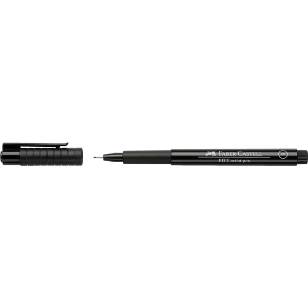 Picture of Faber Castel Pitt Artist Pen - Superfine (Black)