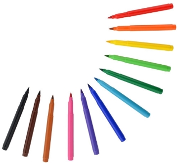 Picture of Manuscript Colour Creative Brush Markers Set of 12