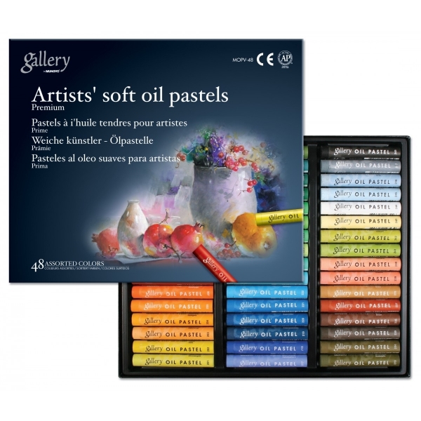 Mungyo Gallery Artist Soft Oil Pastels Set of 48