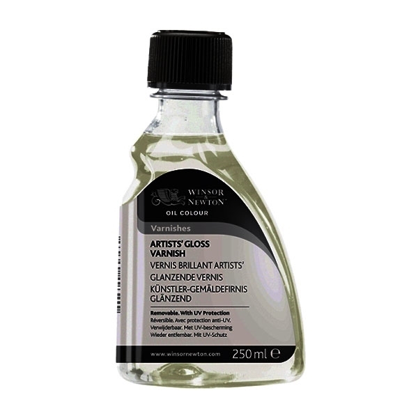 WN Artists Gloss Varnish 250ml Oil Painting Mediums