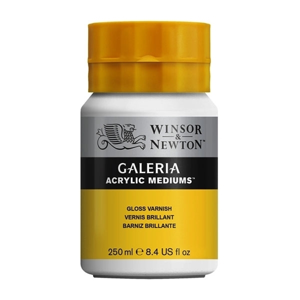 Picture of Winsor & newton Galeria Acrylic Mediums Gloss Varnish 250ml