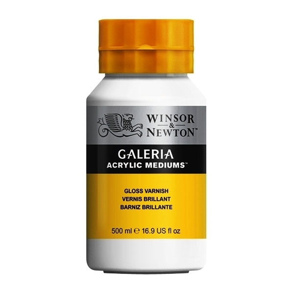 Picture of Winsor & newton Galeria Acrylic Mediums Gloss Varnish 500ml