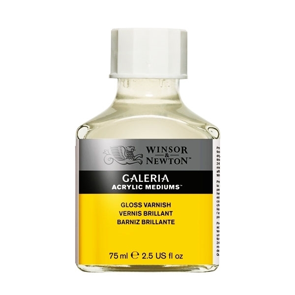 WN Galeria Acrylic Mediums Matt Varnish 75ml Acrylic