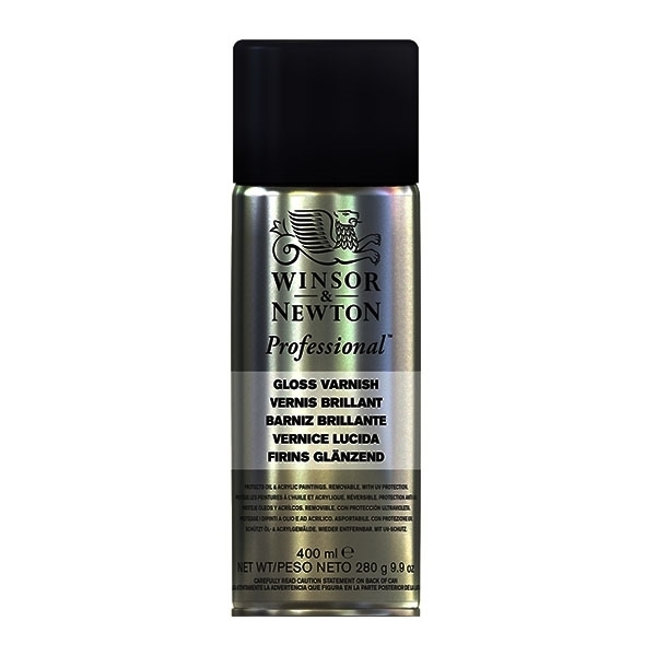 Picture of Winsor & newton Professional Gloss Varnish Spray 400ml