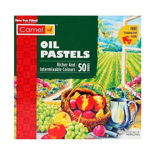 Picture of Camlin Oil Pastels - Set 50 Shades