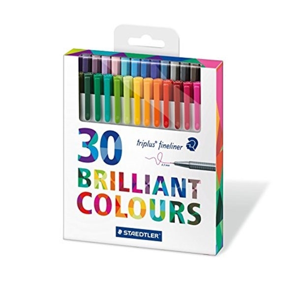 Picture of Staedtler Triplus Fineliner Pen - Pack of 30 (0.3mm)