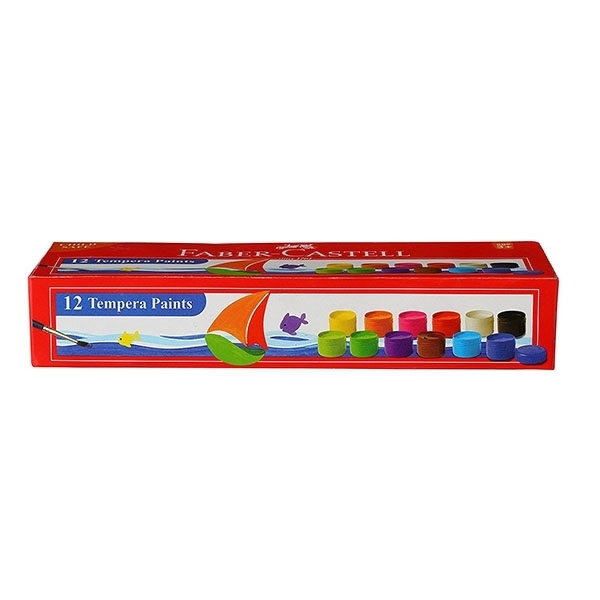 Picture of Faber Castell Tempera Paints - Set of 12