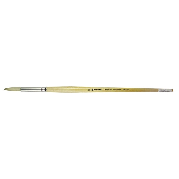 Escoda SR5131 CLASICO ROUND BRISTLE BRUSH No12