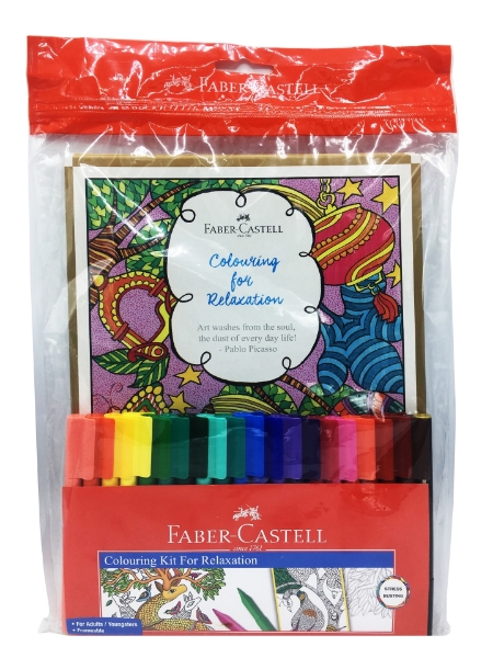 Picture of Faber-Castell Colouring Kit for Relaxation