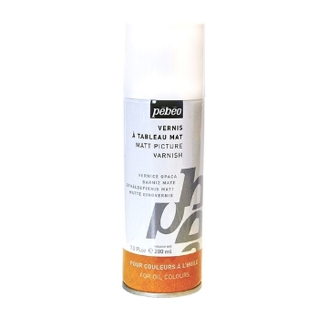 Picture of Pebeo Matt Picture Varnish Spray 200ml (For Oil Colour)