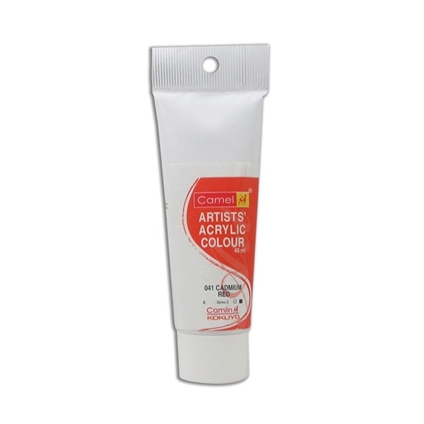 Picture of Camlin Artist Acrylic Colour 40ml - SR3 Cadmium Red (041)