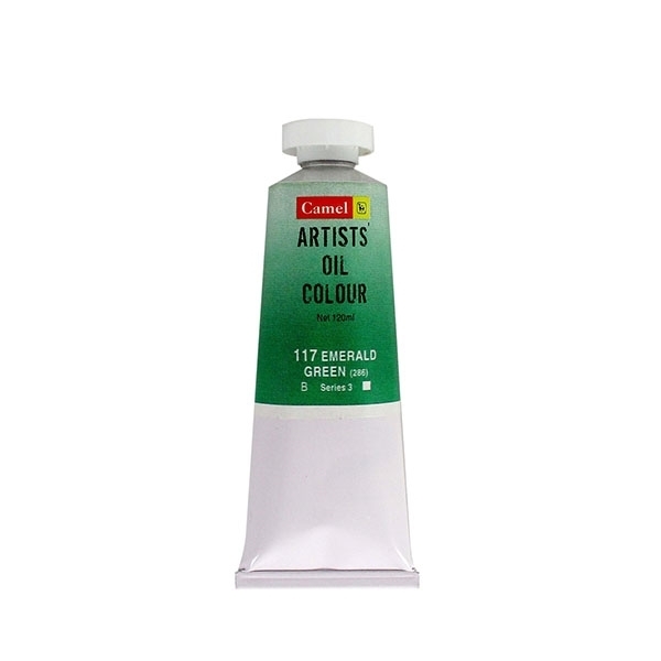 Picture of Camlin Artists Oil Colour 120ml - SR3 Emerald Green (117)