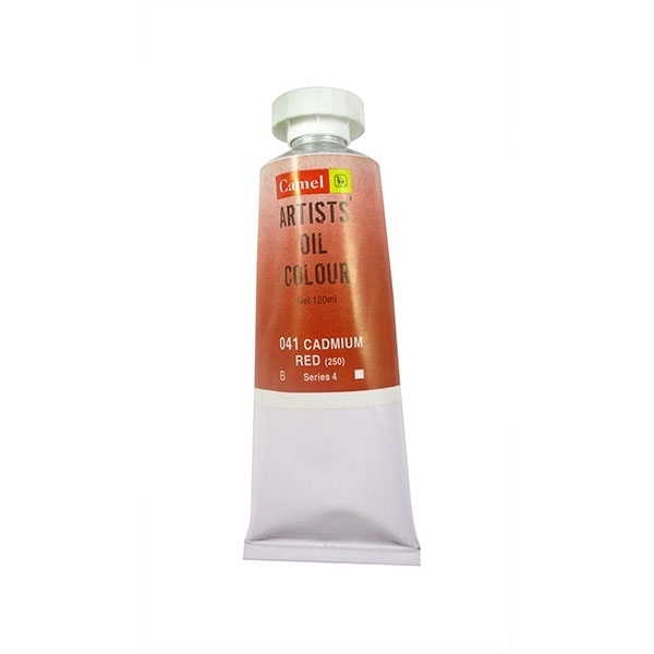 Picture of Camlin Artists Oil Colour 120ml - SR4 Cadmium Red (041)