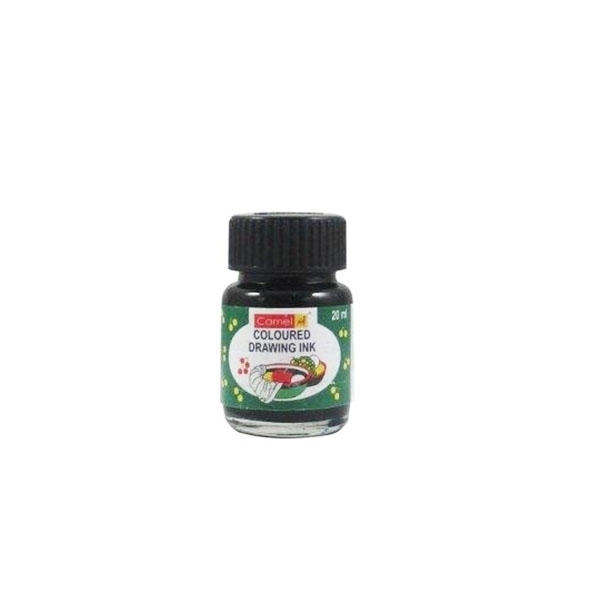Picture of Camlin Coloured Drawing Ink 20ml - Dark Green (102)