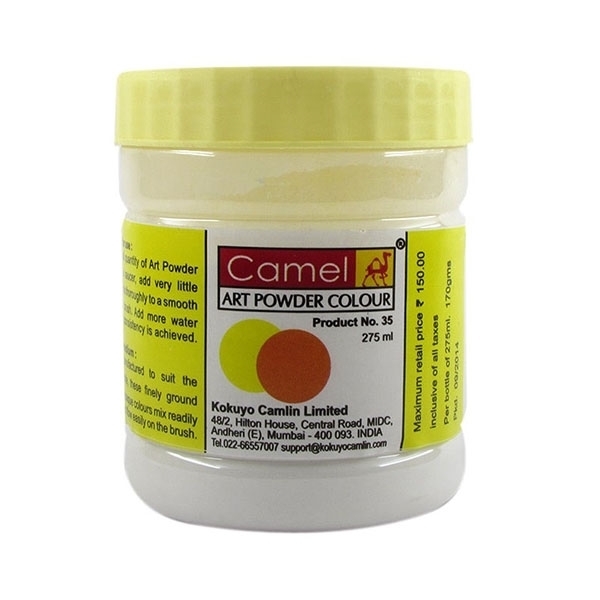 Picture of Camlin Powder Colour - White (478) (275ml)