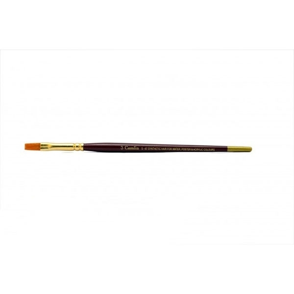 Picture of Camlin Synthetic Flat Brush - SR 67 (No.3)