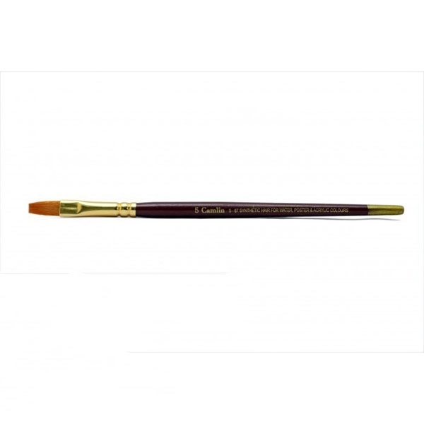Picture of Camlin Synthetic Flat Brush - SR 67 (No.5)