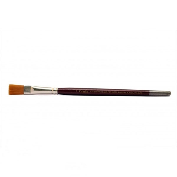 Picture of Camlin Synthetic Flat Brush - SR 67 (No.7)