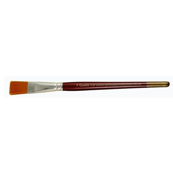 Picture of Camlin Synthetic Flat Brush - SR 67 (No.9)