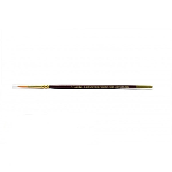 Picture of Camlin Synthetic Round Brush - SR 66 (No.4)