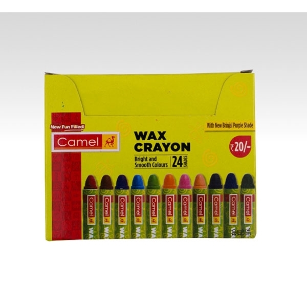 Picture of Camlin Wax Crayons - Set of 24