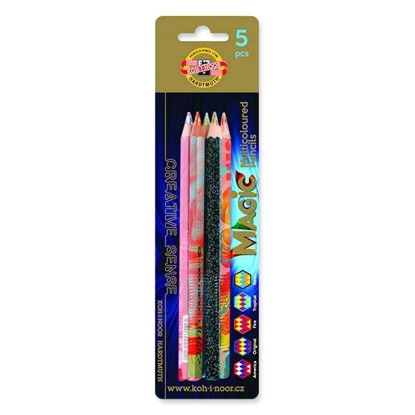 Picture of Kohinoor Magic Pencil Set Of 5 (Blister Pack)