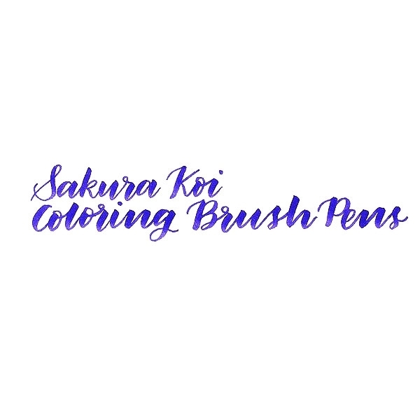 Picture of Sakura Koi Colouring Brush Pen Set - 24 Colours
