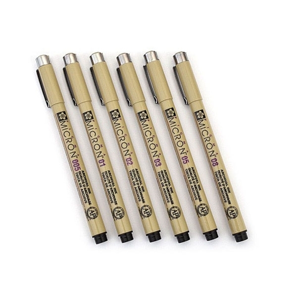 Picture of Sakura Pigma Micron Pen - Set of 6