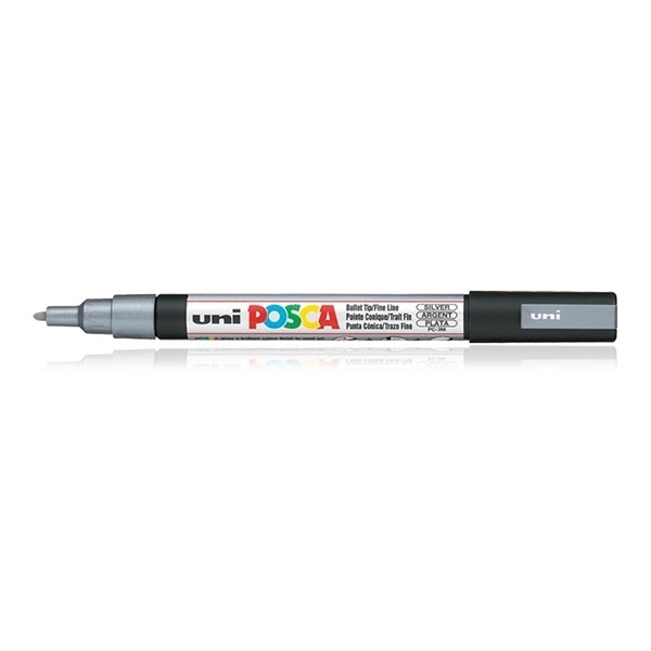 Picture of Uni Posca Marker Silver PC – 3M